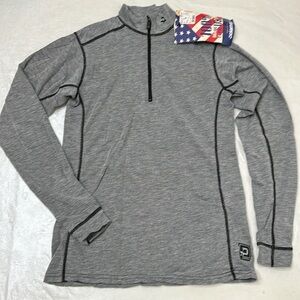 PolarMax MICRO H2 ZIP MOCK - Grey